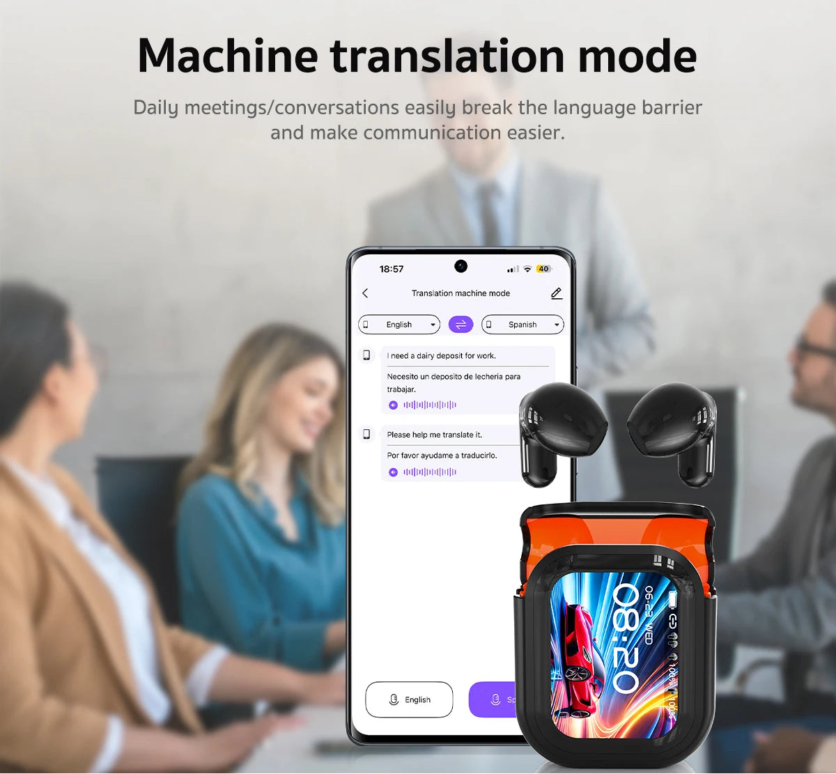 HTC NE20 Translation Earphones
